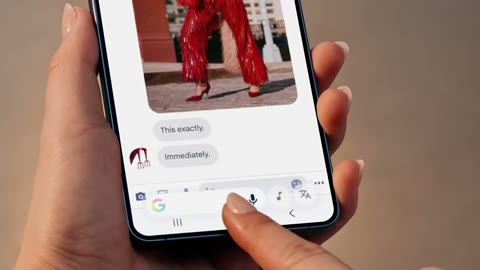 Beat 8: Phone in hand