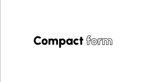 Beat 6: Compact form