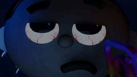Beat 9: Bloodshot eyes