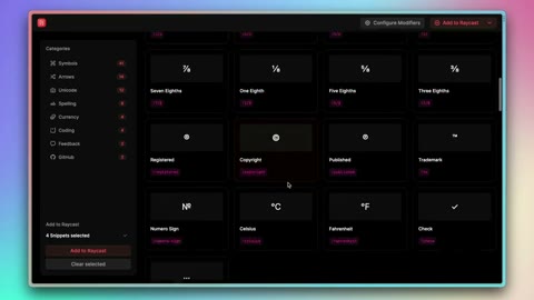 Beat 6: Scroll symbols