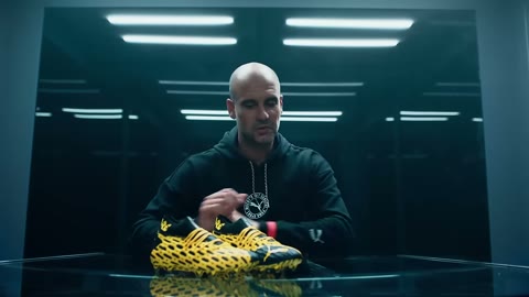Beat 18: Player and coach with boot