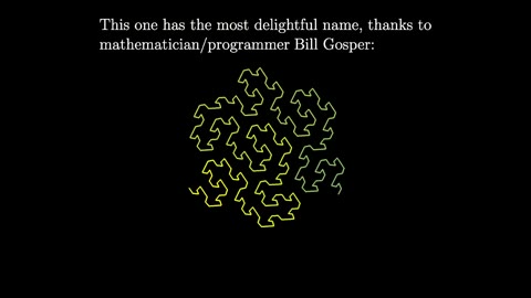 Beat 16: Gosper curve