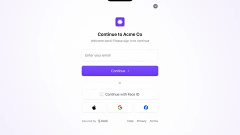 Beat 5: Sign-in form