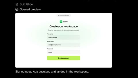 Beat 4: Preview opens