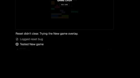 Beat 16: Controls and reset bug