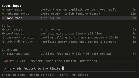 Beat 9: Reply to load-test