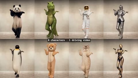 Beat 3: Eight characters