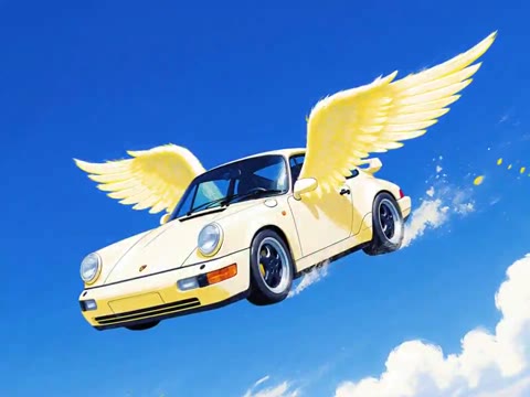 Beat 13: Winged car