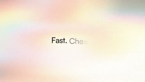 Beat 1: Fast. Cheap. Smart.
