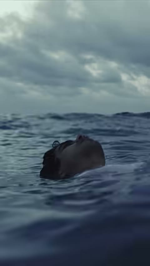 Beat 20: Swimmer at sea