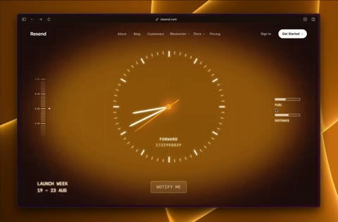 Beat 1: Browser frame
