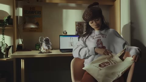 Beat 15: Squirrel in hoodie