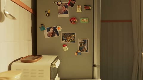Beat 12: Photo to fridge