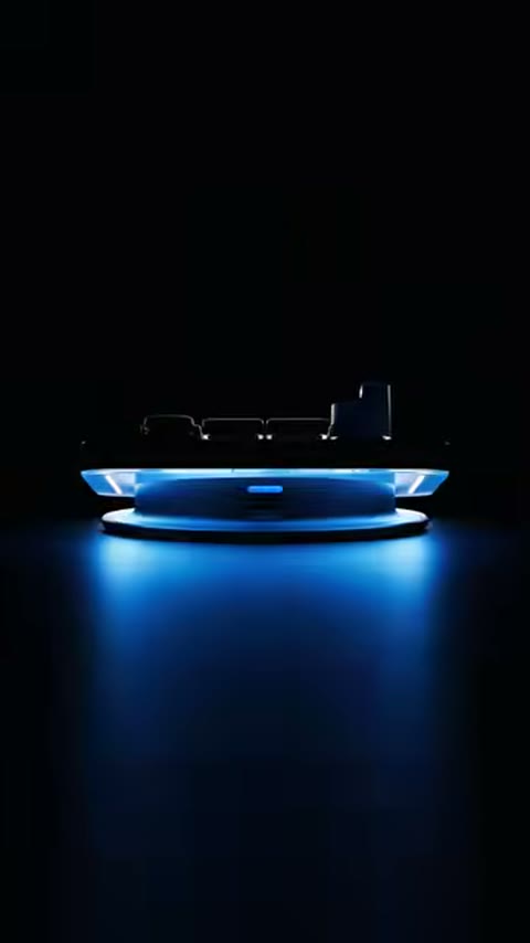 Beat 4: Blue front view again