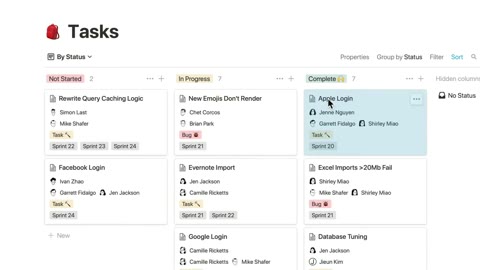 Beat 9: Tasks views
