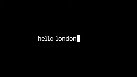 Beat 13: Hello london