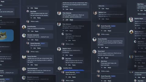 Beat 18: Comment wall