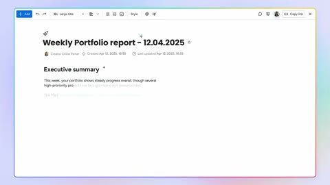 Beat 18: Portfolio risk