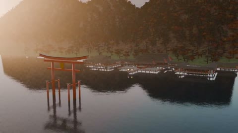 Beat 7: Torii at dawn