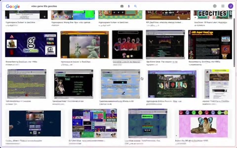 Beat 4: GeoCities search