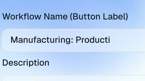 Beat 21: Workflows menu