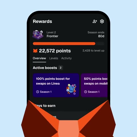 Beat 1: Rewards page
