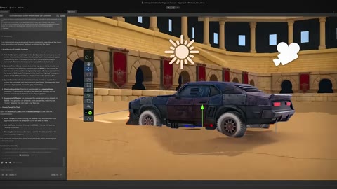 Beat 9: Car in the editor