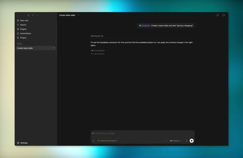 Beat 7: Prompt typed