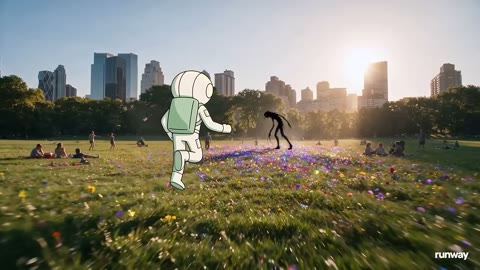 Beat 8: Astronaut run