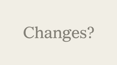 Beat 5: Changes