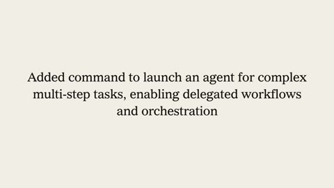 Beat 10: Agent command