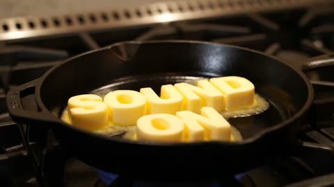 Beat 1: Butter letters