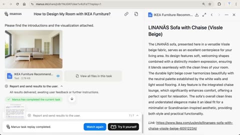 Beat 4: Browsing IKEA