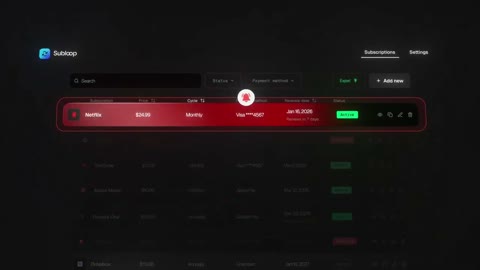 Beat 14: It catches Subscriptions