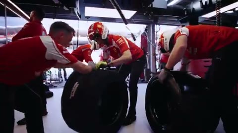 Beat 7: Garage celebration and tyres