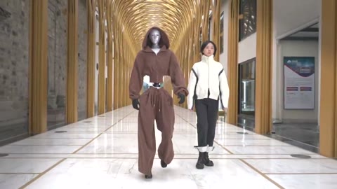 Beat 6: Brown outfit