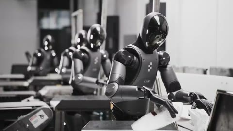 Beat 6: Row of robots