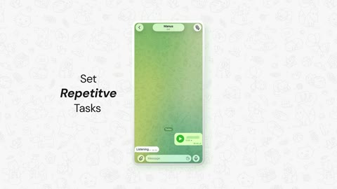 Beat 10: Set repetitive tasks