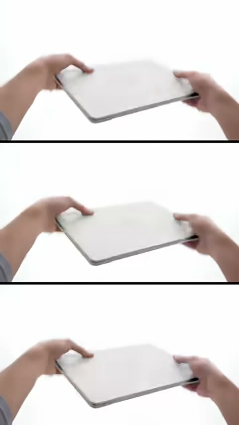 Beat 1: Laptop held