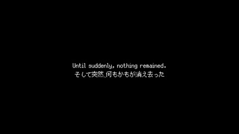 Beat 4: Nothing remained
