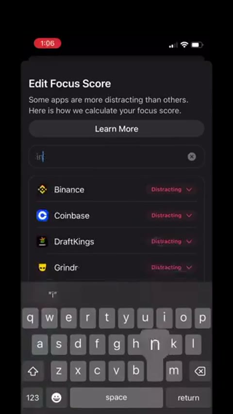 Beat 3: List scrolls