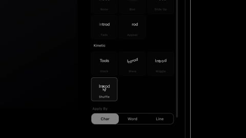 Beat 8: Title typed