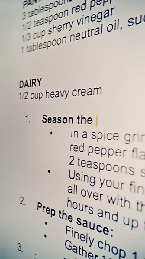 Beat 8: Recipe types