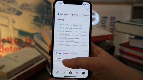 Beat 4: Task menu and calendar