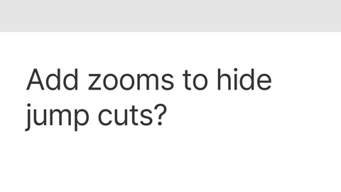 Beat 9: Zooms and b-roll