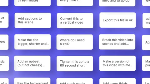Beat 10: Wall of prompts