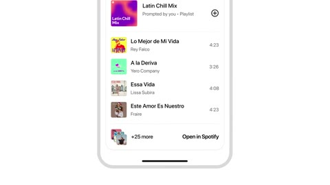 Beat 8: Spotify result