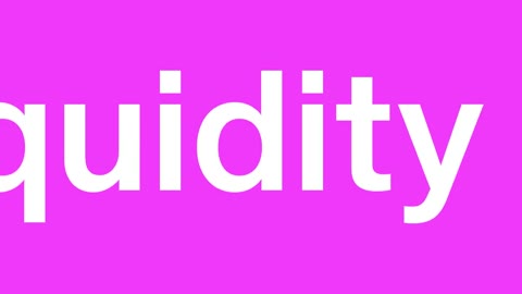 Beat 5: More liquidity
