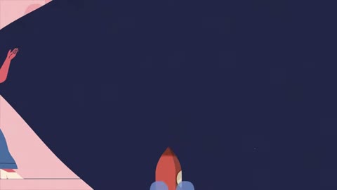 Beat 8: Talking woman and rocket