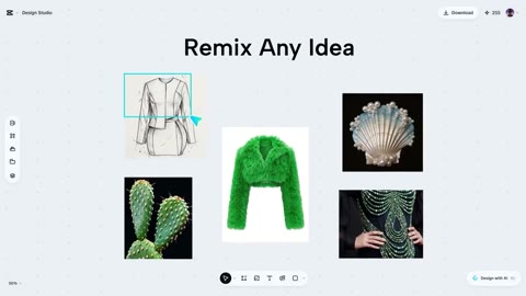 Beat 6: Canvas appears
